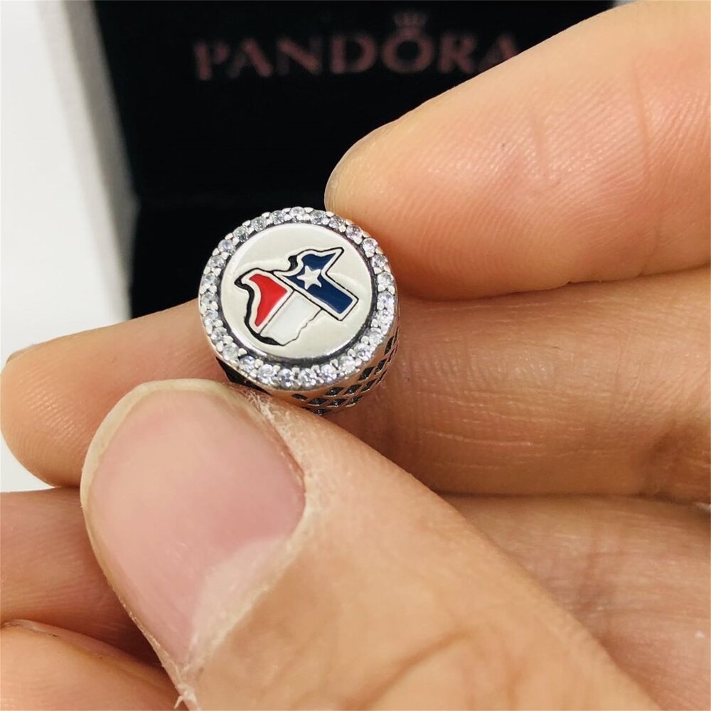 ✨🔥Pandora Texas Bead Charm Houston Charm Texas Charm Travel Charm |S925 Sterlin